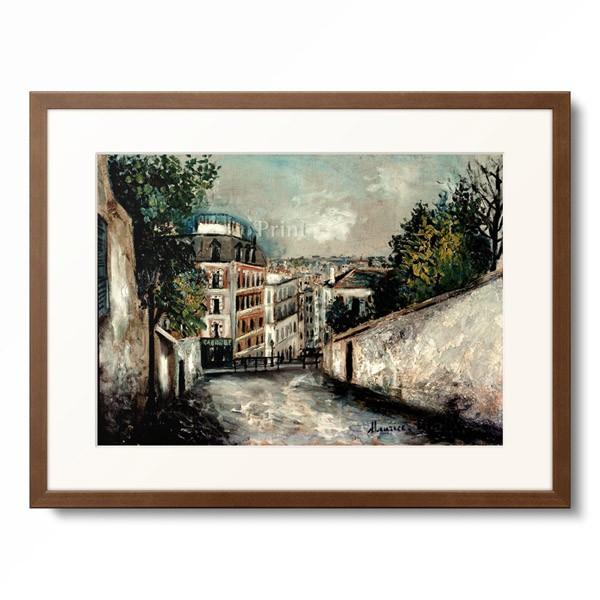 モーリス・ユトリロ Maurice Utrillo 「Vue de Montmartre. 1910