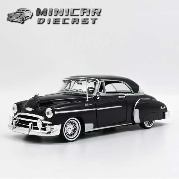 Jada 1/24 ミニカー 箱入り 1950 CHEVROLET BELAIR GET LOW ブラック