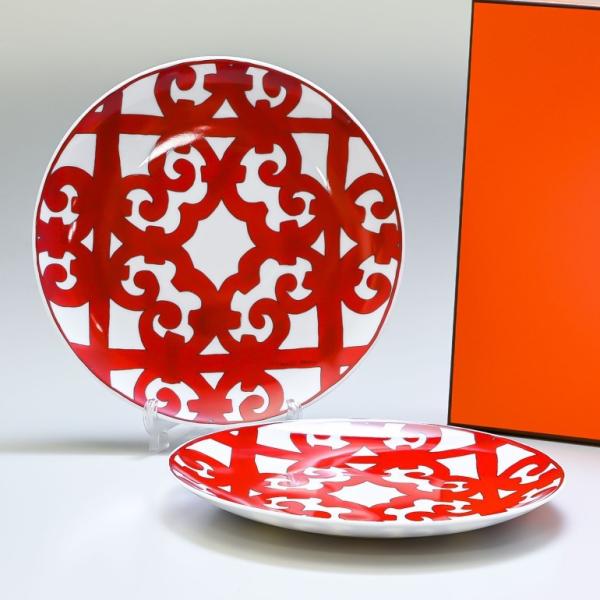 HERMES（エルメス） デザートプレート 21.5cm ペア ガダルキヴィール