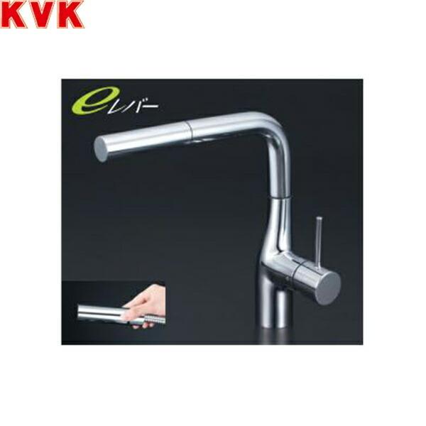 KVK シングル混合栓(eレバー) KM6161EC (水栓金具) 価格比較 - 価格.com