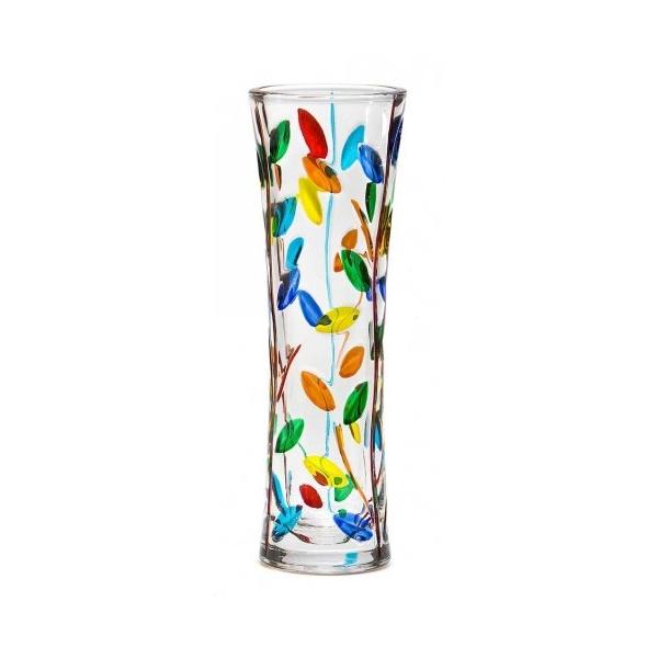 並行輸入品】ムラーノガラス 生命の樹 花瓶 (小) イタリア製 手塗り