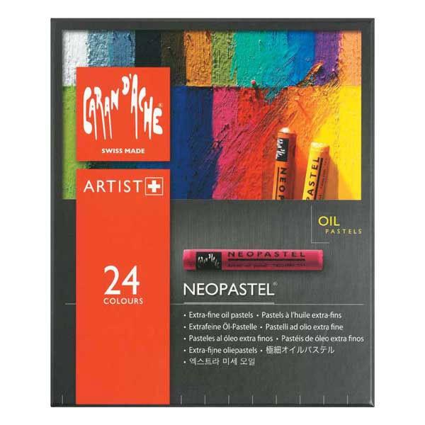 CARAN d'ACHE（カランダッシュ） ネオパステル 24色セット 7400-324