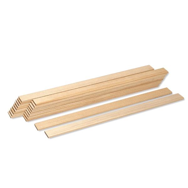 たたら板 20枚組 木製 3×30×約450mm 【 陶芸 たたら 】 : 画材