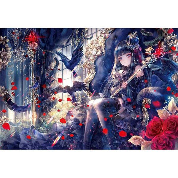 エポック社（EPOCH） 【新品】ジグソーパズル おにねこ 黒姫物語 300