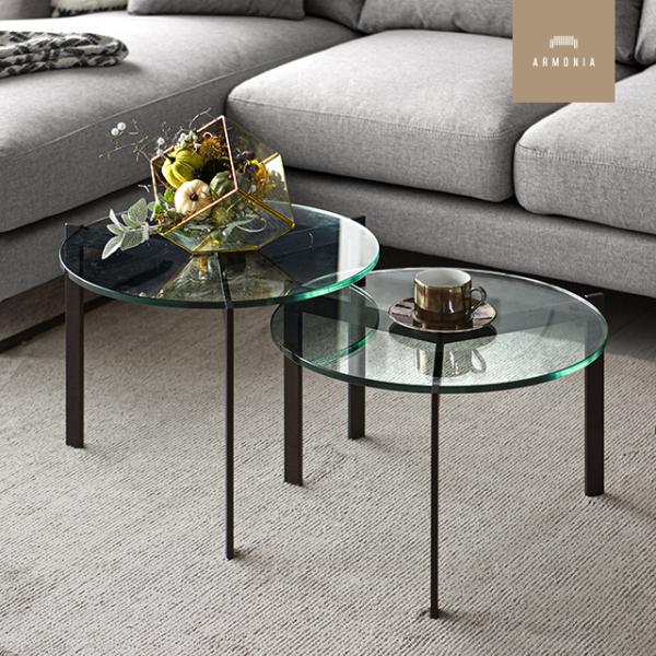 ARMONIA（アルモニア） センターテーブル ガラステーブル Parm