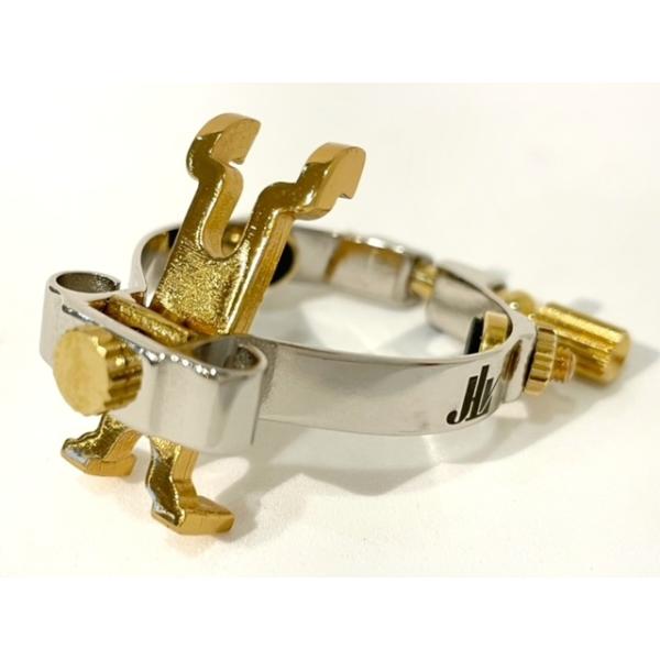 B♭ クラリネット リガチャー JLV プラチナめっき : クラリネット専門