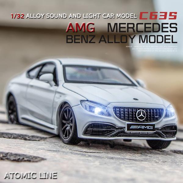 メルセデスAMG メルセデス ベンツ C63S クーペ AMG 1/32 ミニカー 全4