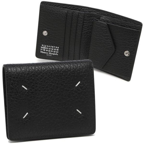Maison Margiela（メゾンマルジェラ） 二つ折り財布 ミニ財布 ブラック
