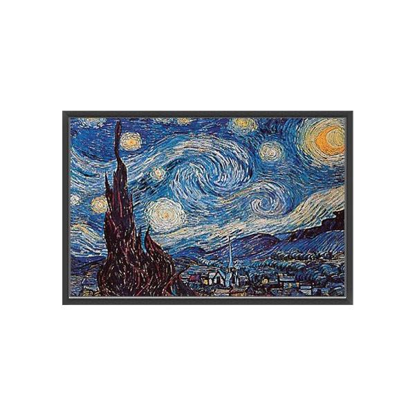 星月夜（フィンセント ファン ゴッホ） 額装品 ウッドベーシック