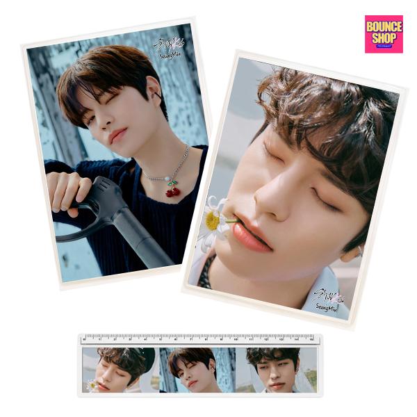 スンミン ストレイキッズ スキズ Stray Kids 下敷き 定規セット 韓流