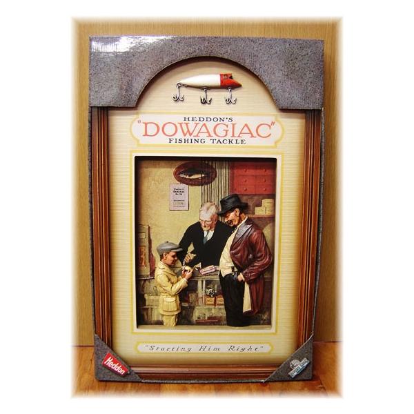 アンティークパネル】Heddon/ヘドン 1921パブサイン : バックラッシュ