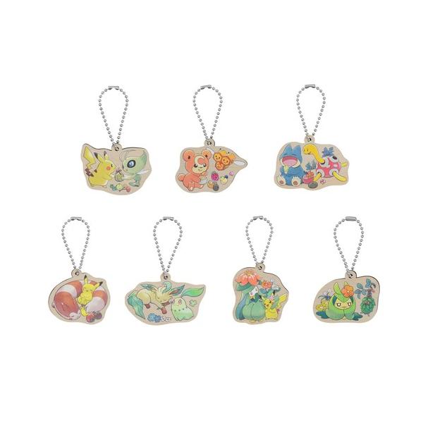 Pokemon（ポケモン） ポケモンセンターオリジナル 木製 キーホルダー