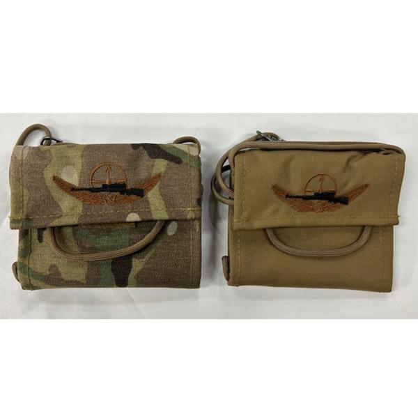 KAITO身分証入れ狙撃徽章入り(陸上自衛隊/迷彩/OD/TAN/訓練小物/身分証