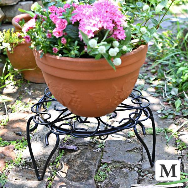 フラワースタンド 花台 ハートロースタンド＆アラベスクフラワー