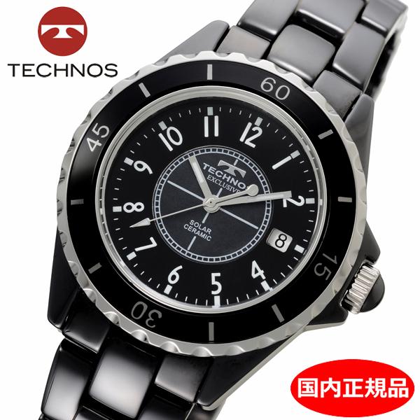 TECHNOS（テクノス） 【テクノス】 ソーラーウォッチ 太陽電池 腕時計