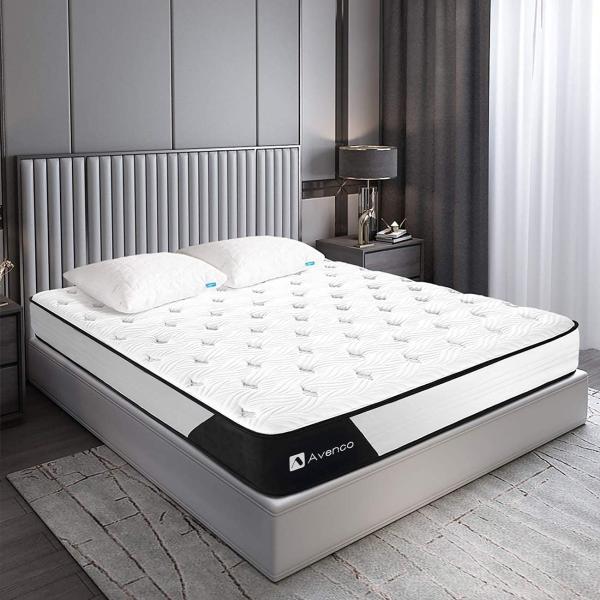 Avenco マットレス シングル 高反発 ポケットコイル ベッド 極厚 21cm