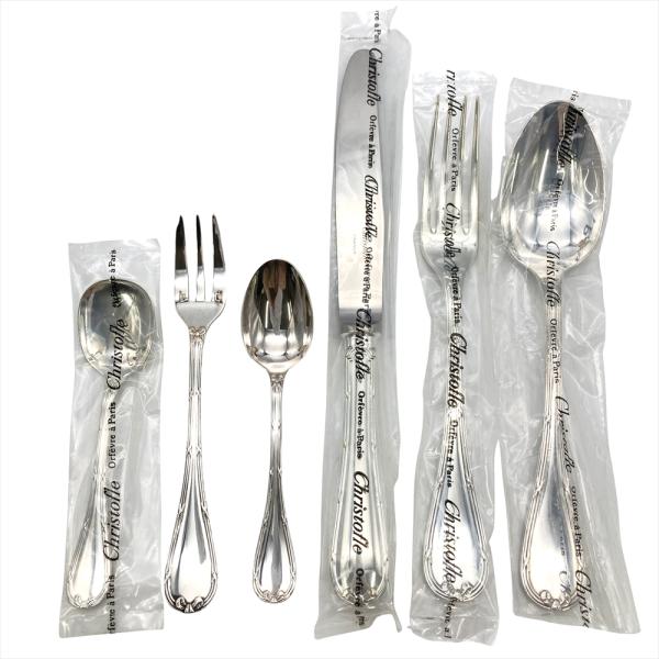 クリストフル Christofle リュバン ナイフ フォーク スプーンセット