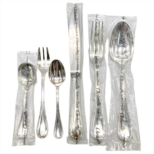 クリストフル Christofle リュバン ナイフ フォーク スプーンセット