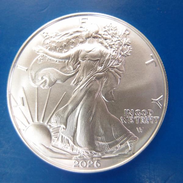 2026年】イーグル銀貨1オンス ファーストロット 新品未使用 純銀 1