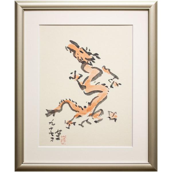 熊谷守一 「 辰 」 複製画 F6 絵画 巨匠 花 人気 くまがいもりかず