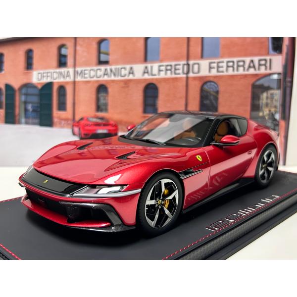 B.B.R 新発売！ BBR 1/18 Ferrari 12 Cilindri Panoramic roof Rosso