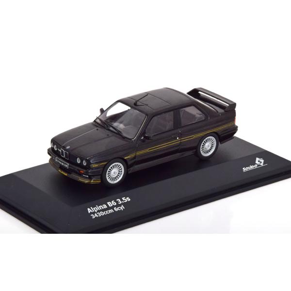 SOLIDO solido 1/43 BMW Alpina B6 3.5S E30 ブラックメタリック
