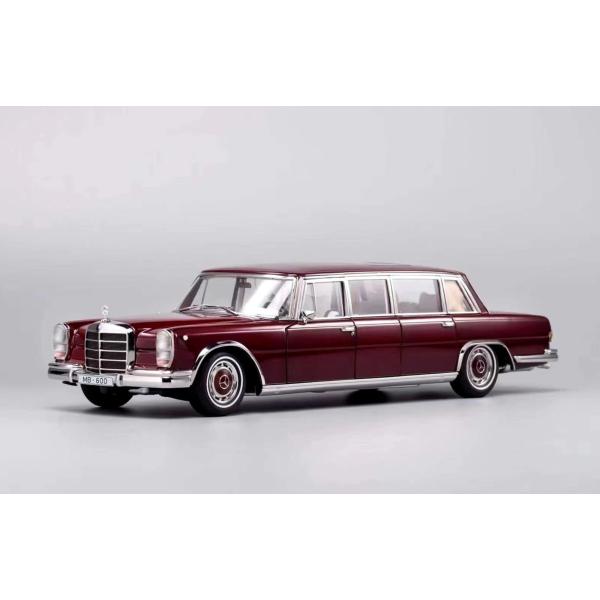 NZG 1/18 Mercedes Benz 600 Pullman W100 1968-1980 wine red