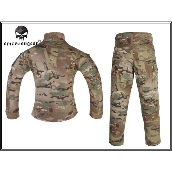 EmersonGear [エマーソンギア] 子供向け 迷彩服 上下セット マルチカム