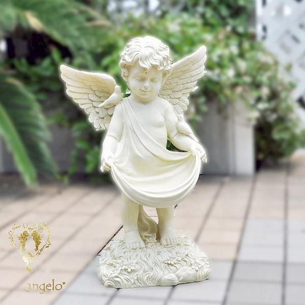開運 アンジェロ ガーデニング 天使置物フレアーエンジェルs バラ雑貨