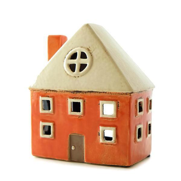 キャンドルホルダー 陶器 家 おしゃれ 北欧 おうち 置き物 置物