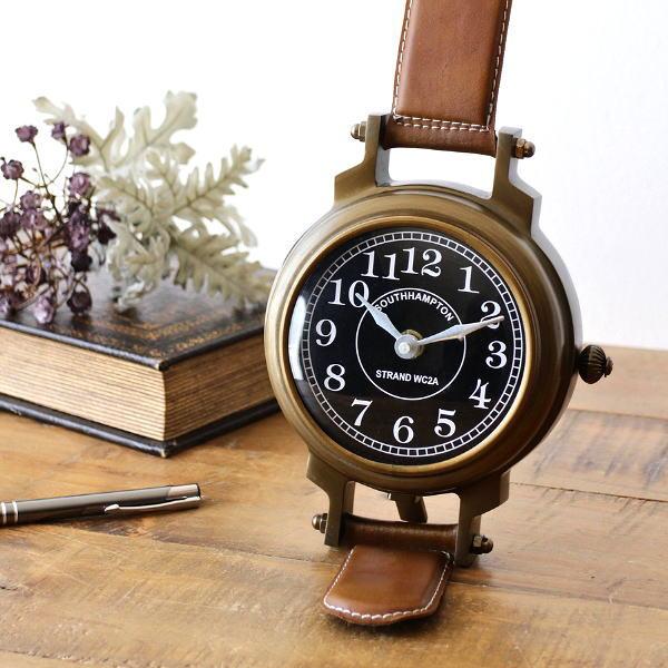 置き時計 置時計 アンティーク おしゃれ 腕時計デザイン アナログ