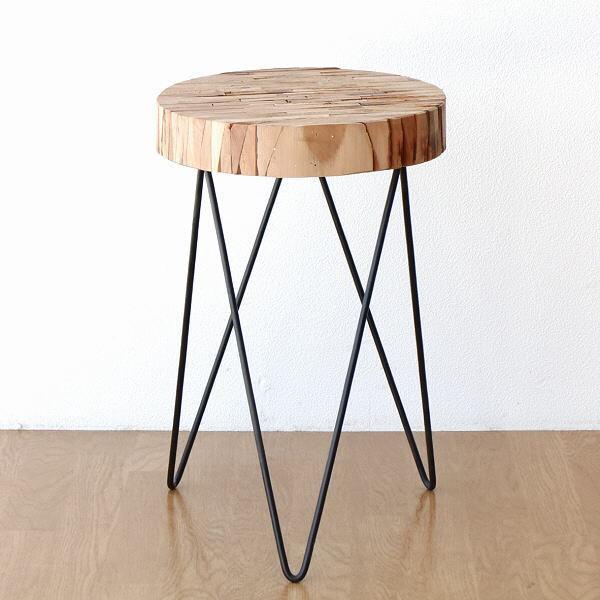 花台 木製 アイアン おしゃれ サイドテーブル フラワースタンド 室内