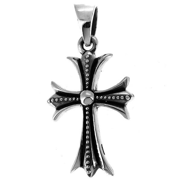 クロス ペンダントトップ(チェーンなし) フレア リバーシブル ミル