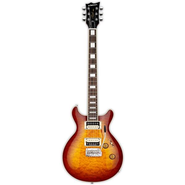 ESP Edwards E-KT-135S/QM ダークチェリーサンバースト《エレキギター