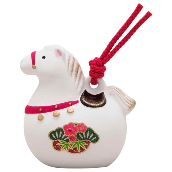 干支 午 置物 馬 うま 2026年/ 土鈴（中） /粗品 販促 景品 縁起 町内