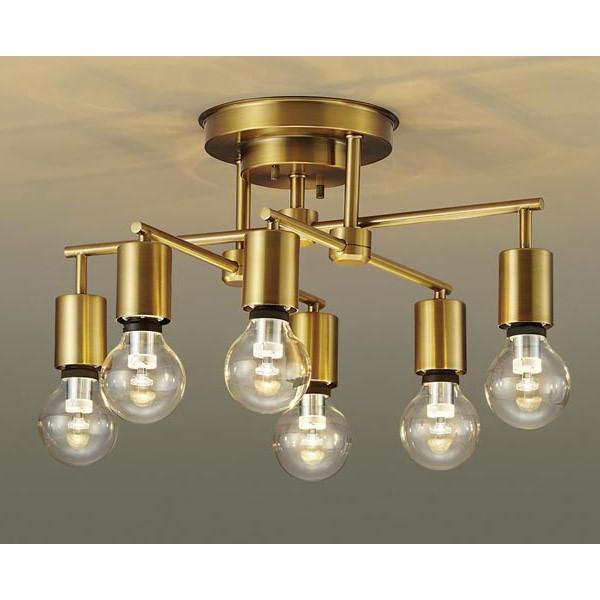 Panasonic（パナソニック） シャンデリア ゴールド 6灯 LED（電球色