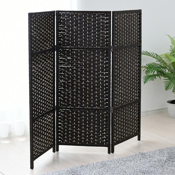 山善（YAMAZEN） パーテーション 3連 折りたたみ 折りたたみスクリーン