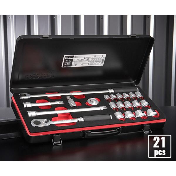 Ko-ken（コーケン） Z-eal 12.7sq.ソケットレンチセット21点組 4285Z