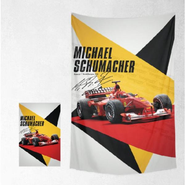 F1ドライバーズチャンピオン ミハエル・シューマッハ 壁掛け 間仕切り