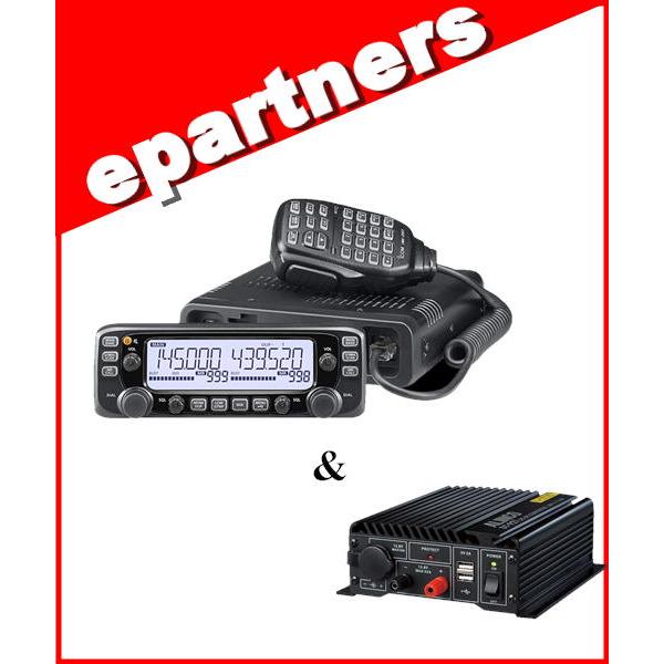 IC-2730(IC2730) & DT-921(DCDC 20A) アイコム 144/430MHz 20W ICOM