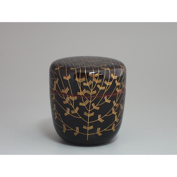 芽張柳蒔絵 溜塗中棗 浅京造 共箱 : 茶道具商 越中屋 - 通販 - Yahoo