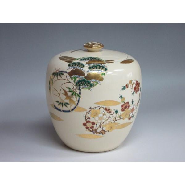 仁清写丸紋草花水指 御室窯 共箱 : 茶道具商 越中屋 - 通販 - Yahoo