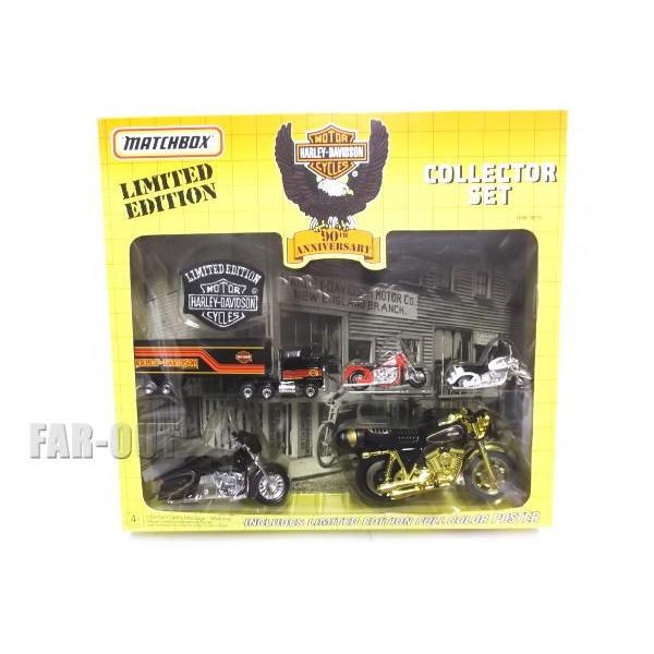 MATCHBOX ハーレーダビッドソン 90周年記念版 1992年 バイク トラック