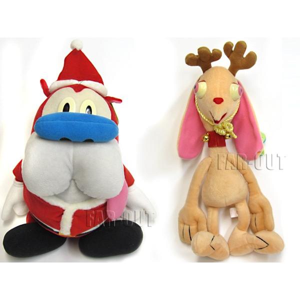 Ren & Stimpy レンとスティンピー クリスマスファッション ぬいぐるみ