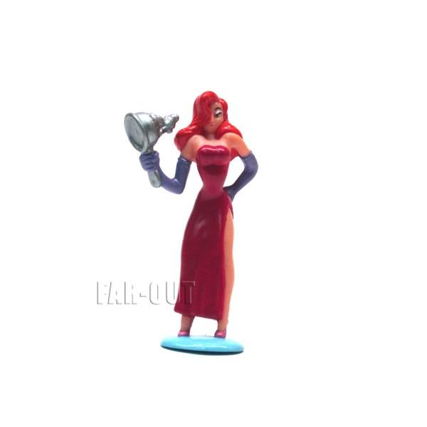 ロジャーラビット ジェシカラビット w/ メガホン PVCフィギュア