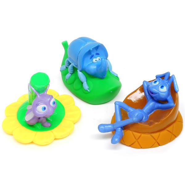 バグズライフ スクイーズ フィギュア 3点セット ディズニー/ピクサー