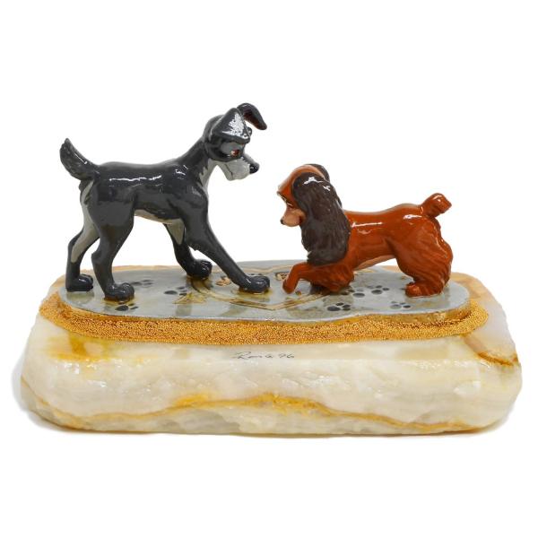 わんわん物語 レディ&トランプ ロン・リー Ron Lee 天然石 スカ