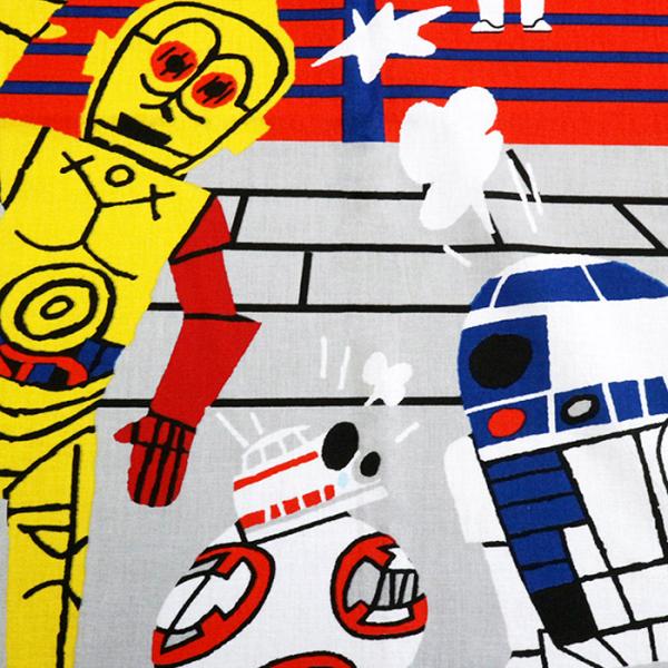 STAR WARS（スター・ウォーズ） 手ぬぐい シス行列 岡生地 捺染