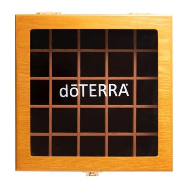 doTERRA（ドテラ） ウッドボックス 木箱 保管 ケース ライトブラウン