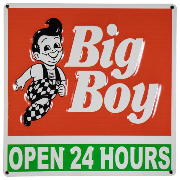 アメリカ生まれのファミリーレストランビッグボーイの看板 アメリカン
